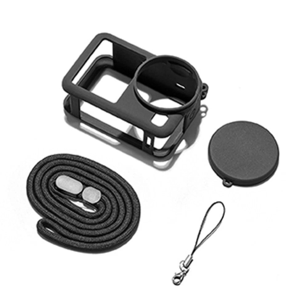 Silicone Case for DJI Action 6 (2023) - Shockproof, Lightweight, Black