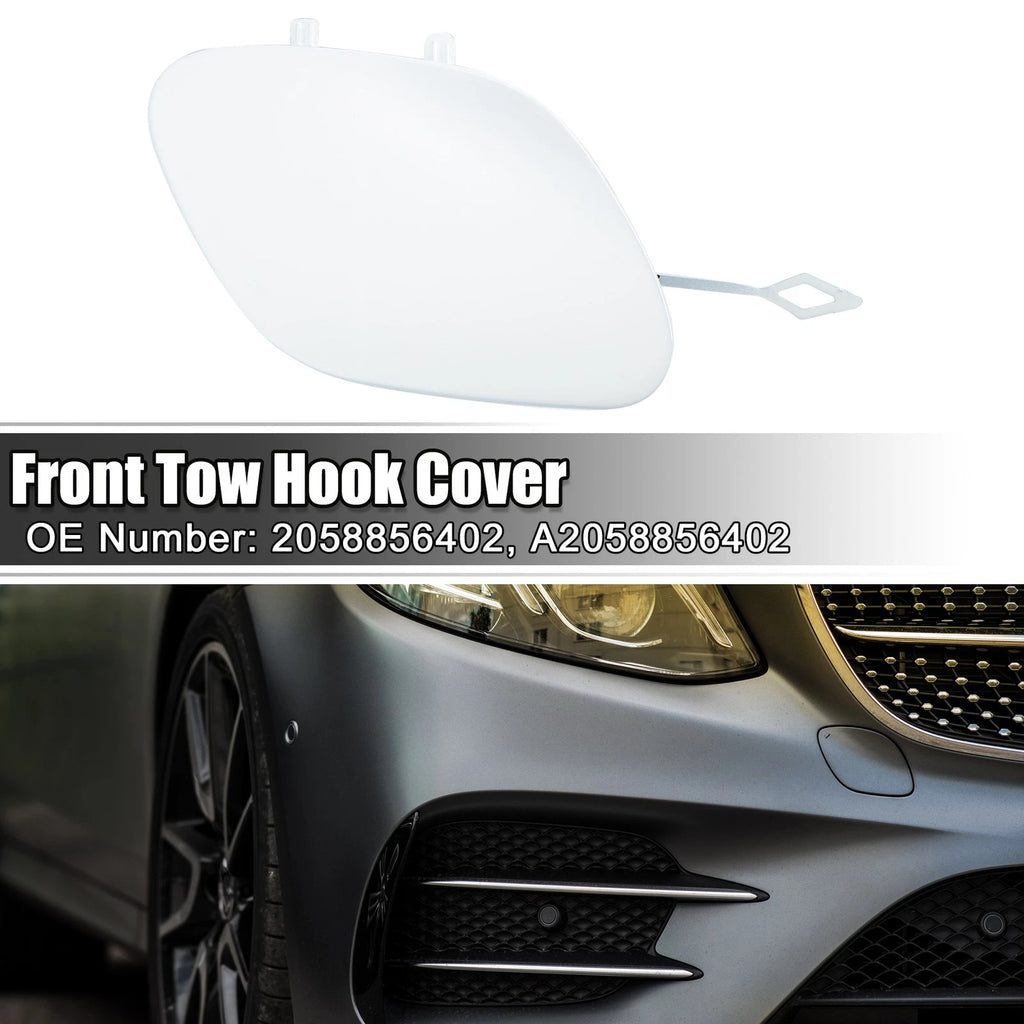 Front Bumper Tow Hook Cover for Mercedes-Benz C-Class W205 (2015–2021)