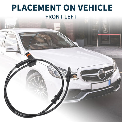 Front Left ABS Wheel Speed Sensor for Mercedes-Benz E350 (2006–2009) A2125400517