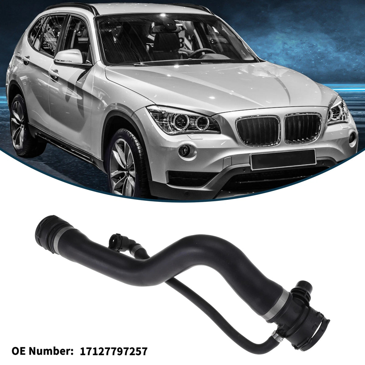 Radiator Hose for BMW X1 E84 (2009–2015) No. 17127797257