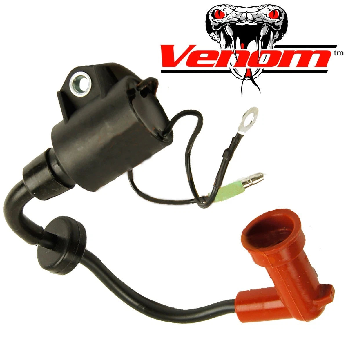 Venom Ignition Coil for Yamaha Outboard 2-Stroke 20-30 HP (61N-85570-10)