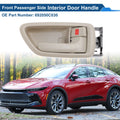 Front Driver Side Interior Door Handle for Toyota Avalon (2000–2004) No. 692050C030