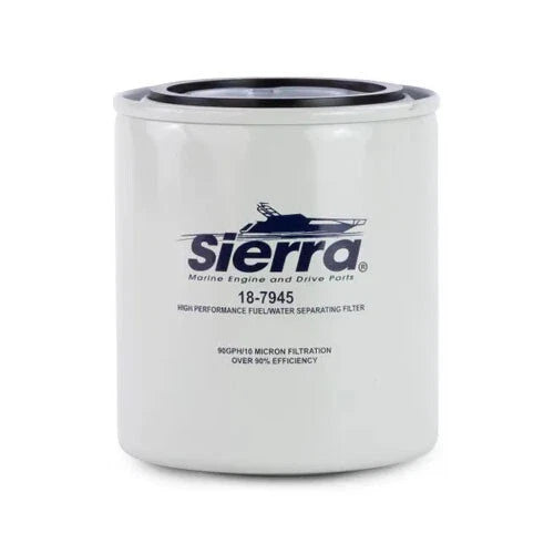 1 Filter Sierra 18-7945 10 Micron Long Fuel Water Separator Filter