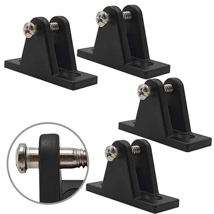 Set of 4 Nylon Plastic Boat Deck Hinges for Yacht Bimini Top Accessories