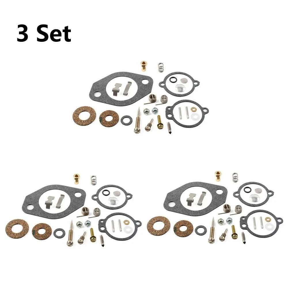 3X Carburetor Rebuild Repair Kit for Mercury 65-150 Inlines (1965–1990) 1395-5109-1