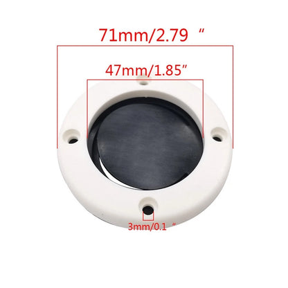 Cockpit Drain Valve Kit for Vessels with Through Hull or Beam Mounting