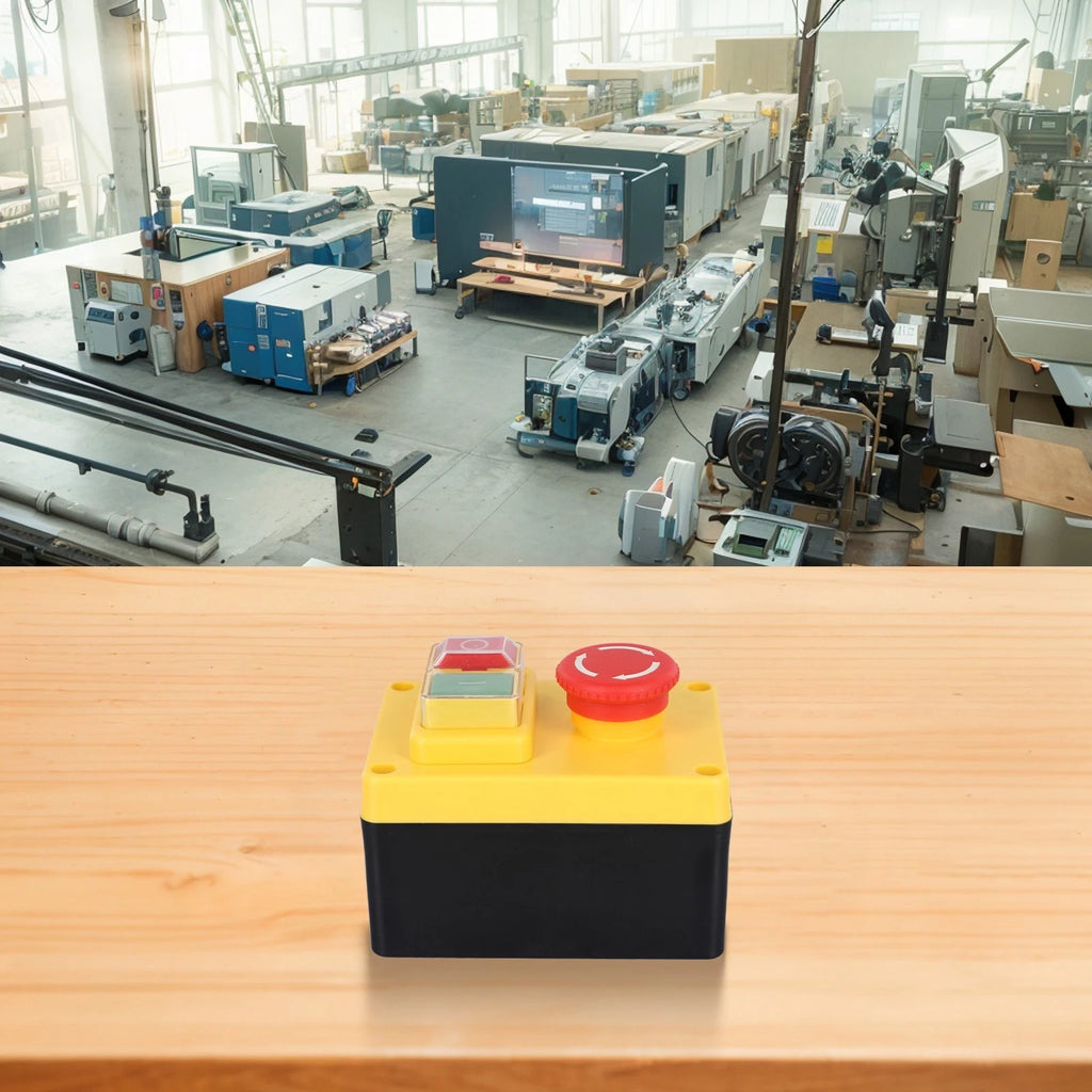 Safety Electromagnetic Pushbutton Switch for Power Tools