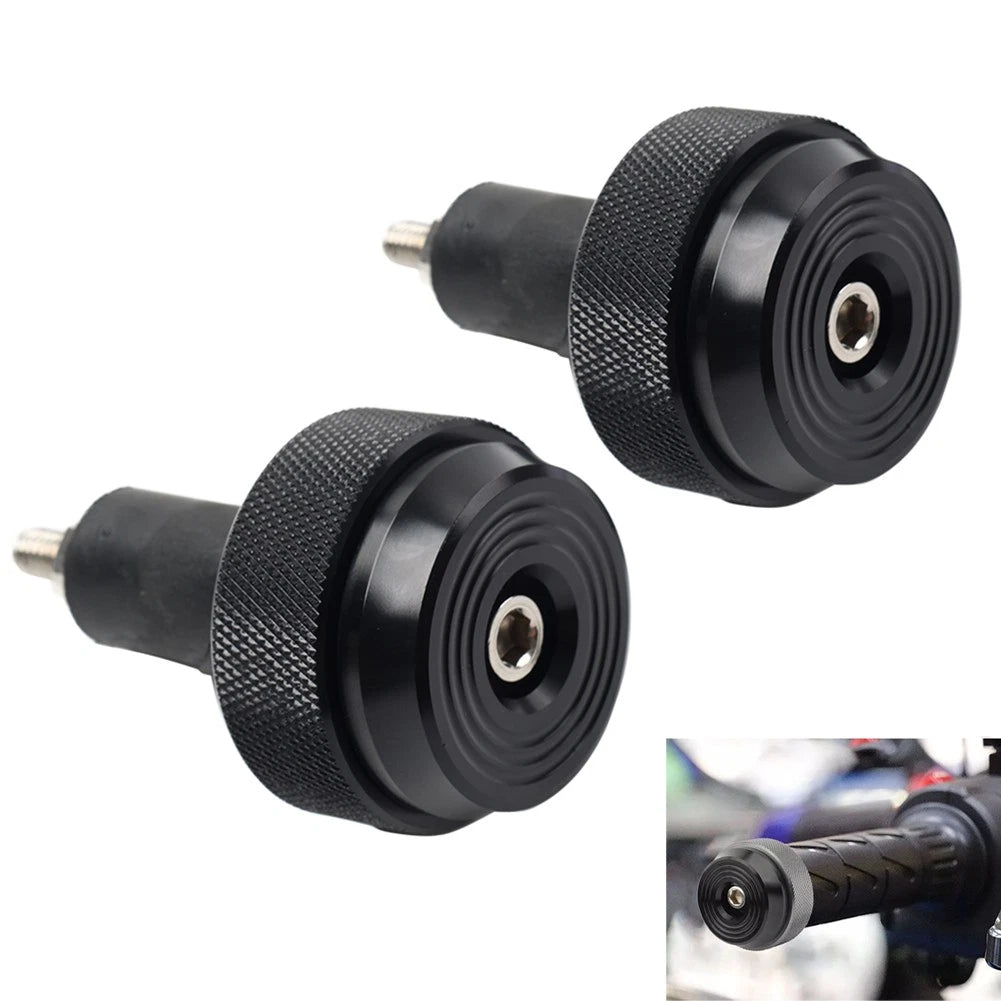 Set of 2 Handlebar End Plug Throttle Speed 7/8" 22MM for Motorcycle