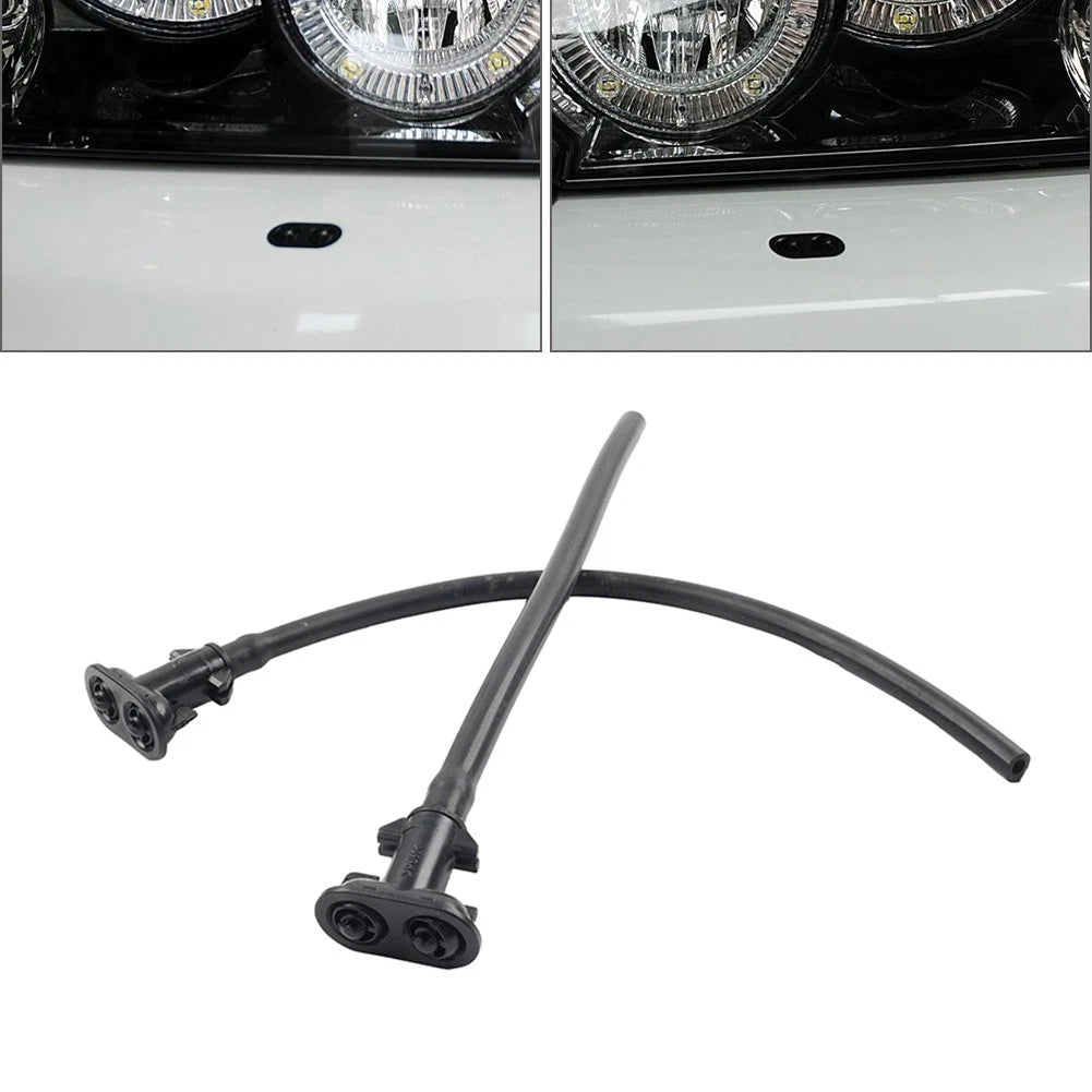 Pair Headlight Washer Jet Sprayer Front Left Right For Range Rover Sport 10-13
