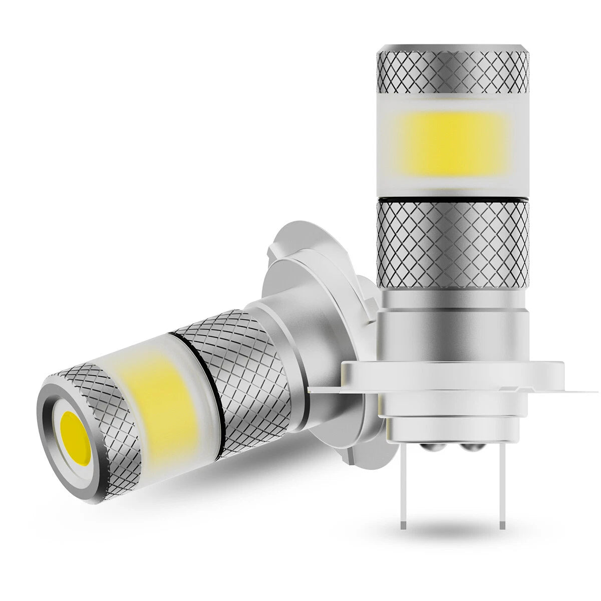 2X H7 30W LED Fog Light Bulbs Kit for NOVSIGHT (6500K)