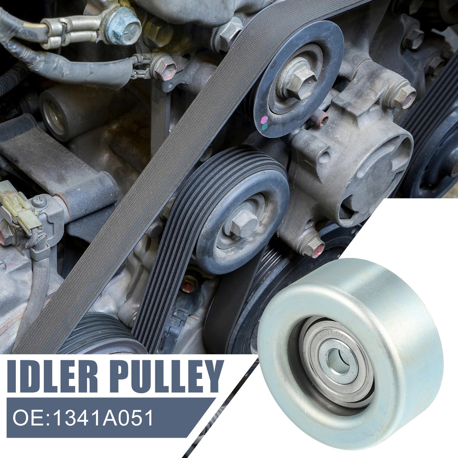Accessory Drive Belt Idler Pulley Replacement for Mitsubishi Outlander Sport (2012–2023)
