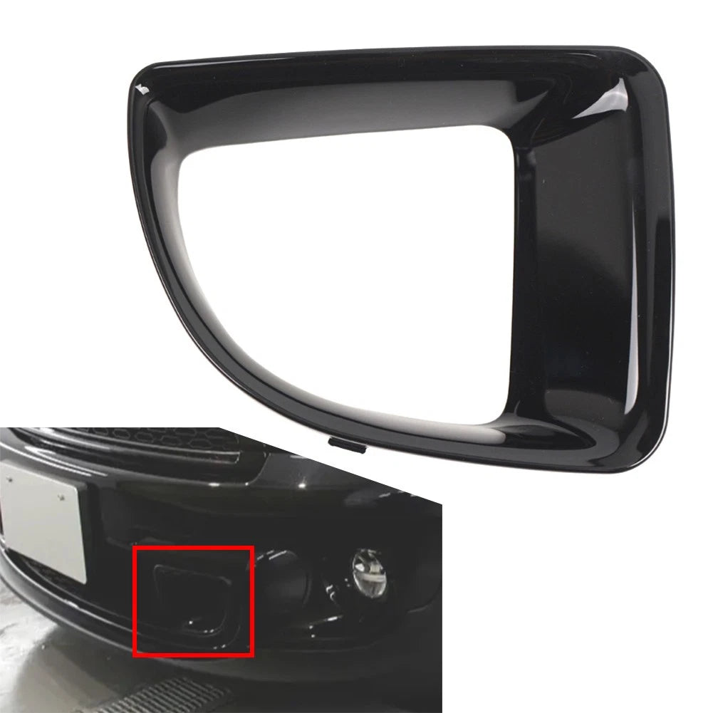 Left Front Air Duct Frame Glossy Black for Mini Cooper R58 (2010–2015)