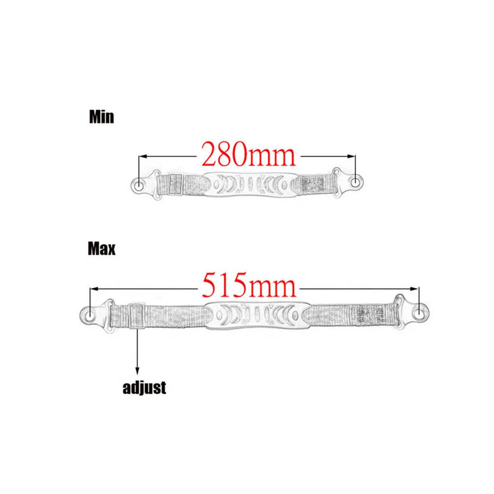 Adjustable Rear Seat Pull Strap for Motorcycle Dirt Bike