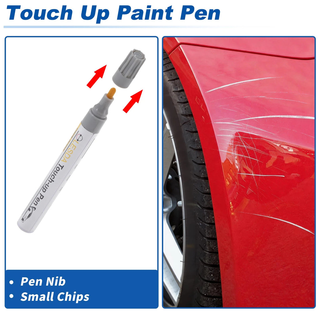 Touch Up Paint Pen for Audi A4/A5/A6/A7/A8/A4L/A6L (1pc) - Pure White
