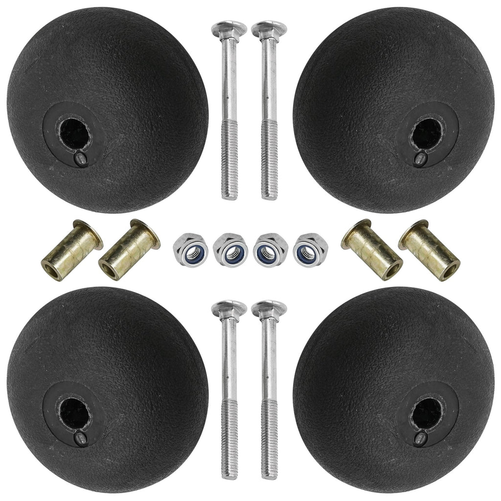 Deck Anti Scalp Wheel Rollers Set for Scag SCR42-25CH SCZ52V-26BS (2016–2018)