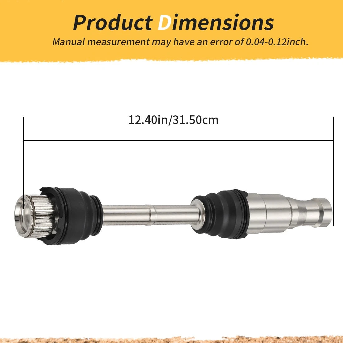 Front Propeller Shaft Assy for Honda Foreman Rubicon 500 (2005–2014)