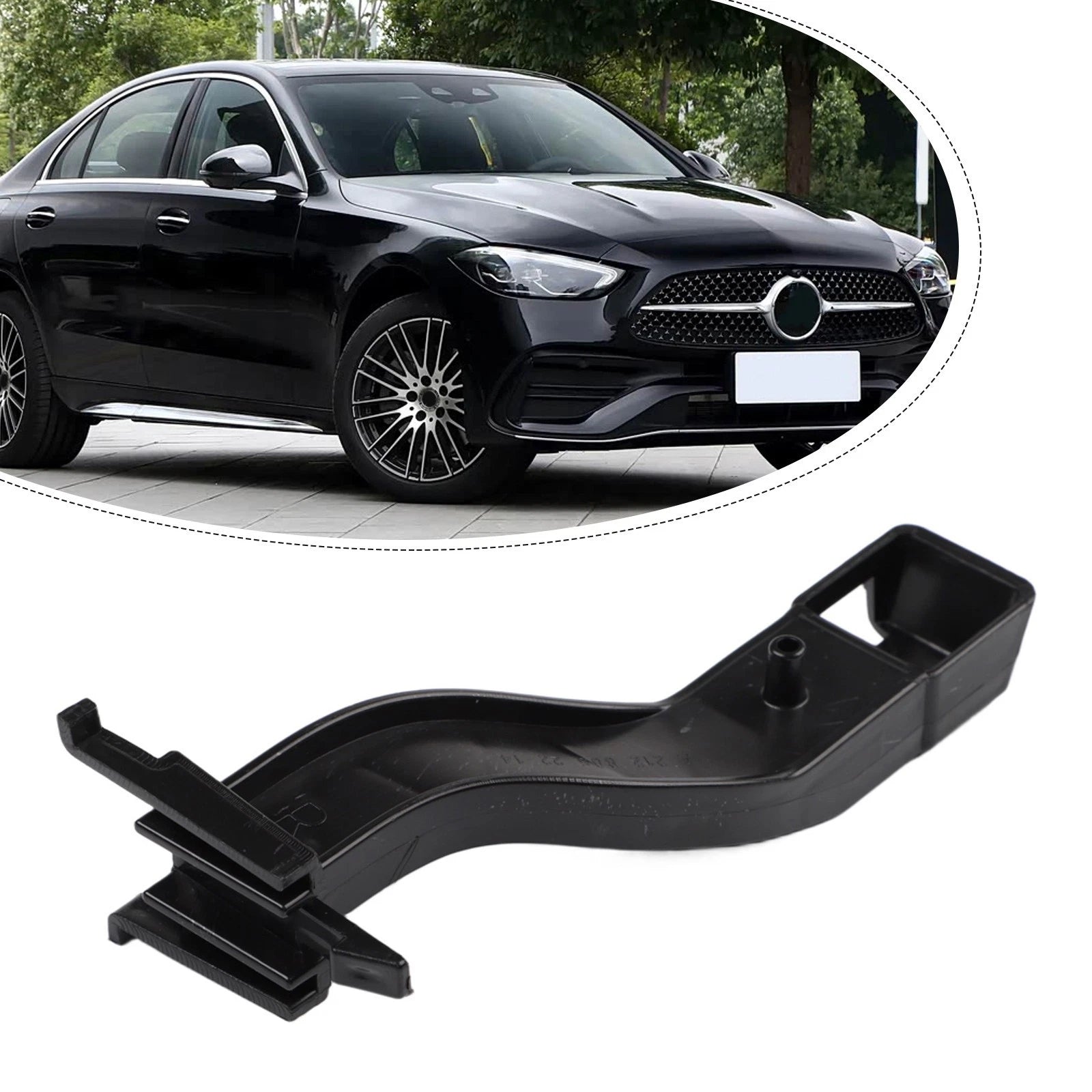 Lower Mounting Bracket for Bumper Alignment Adjustment (Vibration Damping)