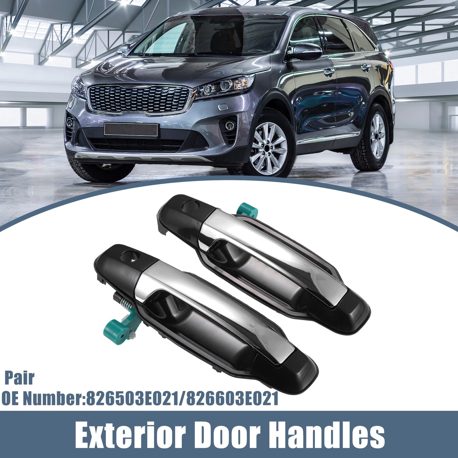 1 Pair Outside Door Handle for Kia Sorento (2003–2006)
