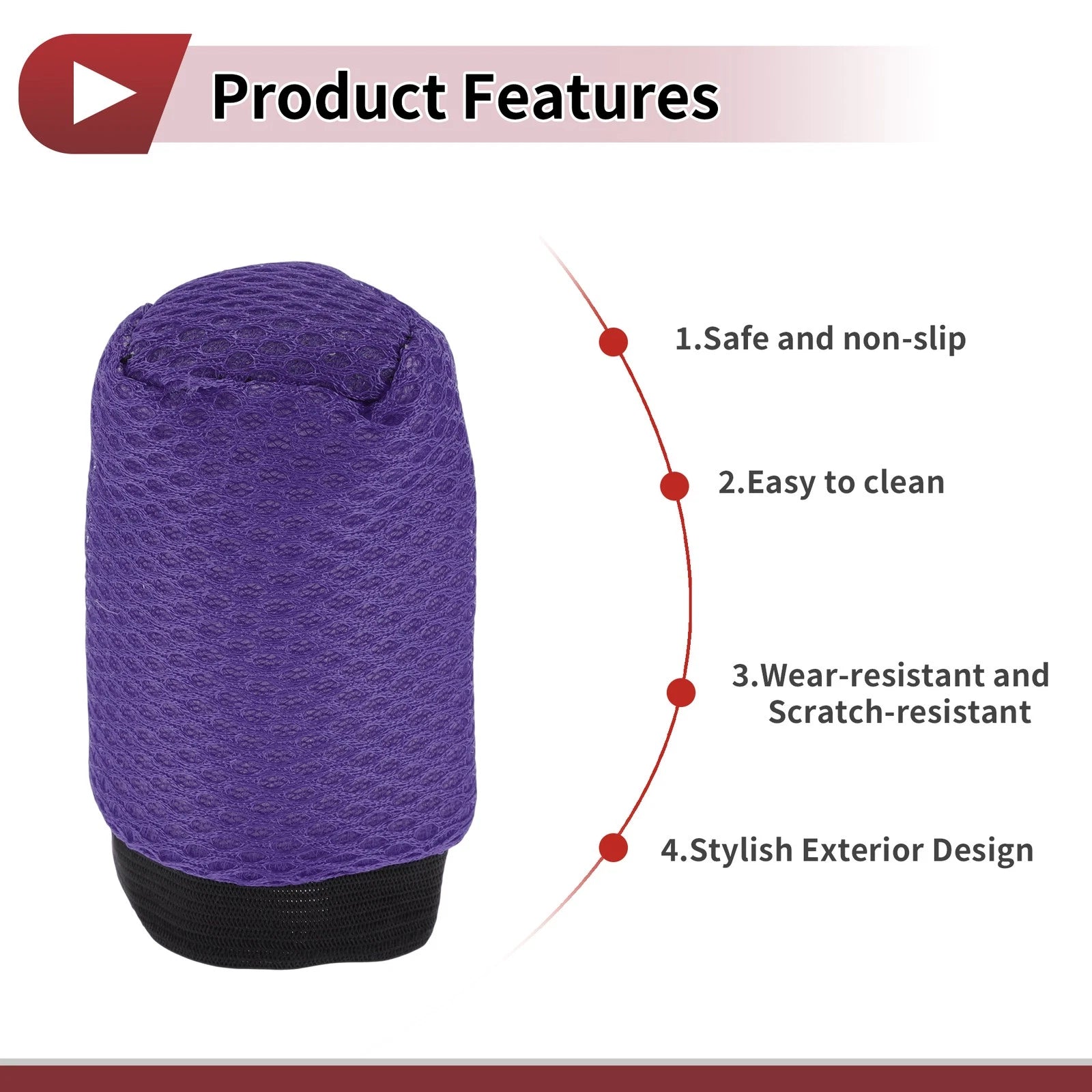 Gear Knob Protector Cover for - Purple