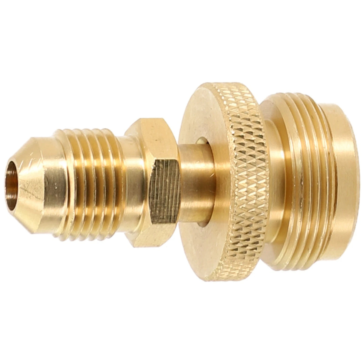 Brass Adapter for Camping Grill Stove 3/8 Male Flare Thread