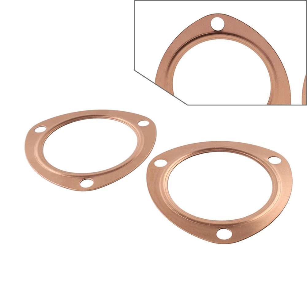 2X 3" Header Collector Gaskets for Chevrolet V8 Small Block 302 (1967–1969)