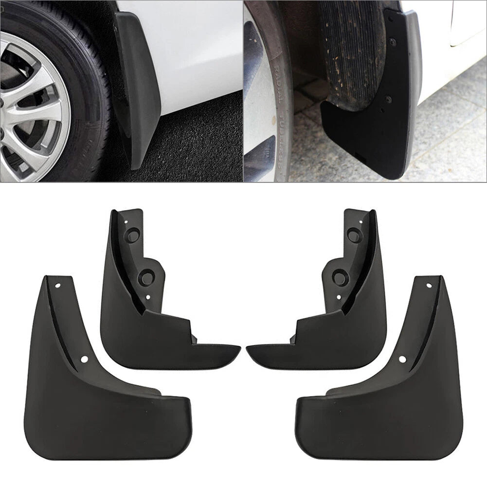 Set of 4 Mudguards for Mazda 3 i Sedan (2007–2009)