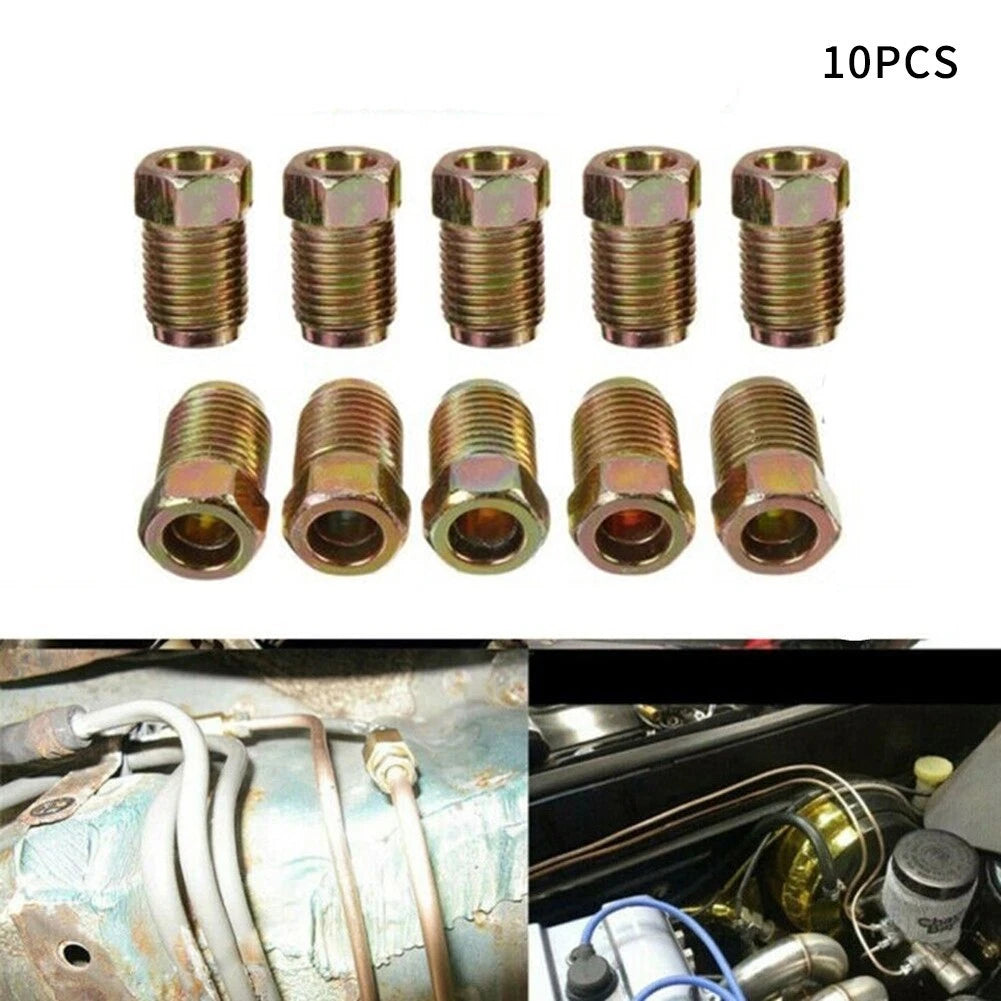 Brake Pipe Nut Connector Kit for 3/16" Pipe