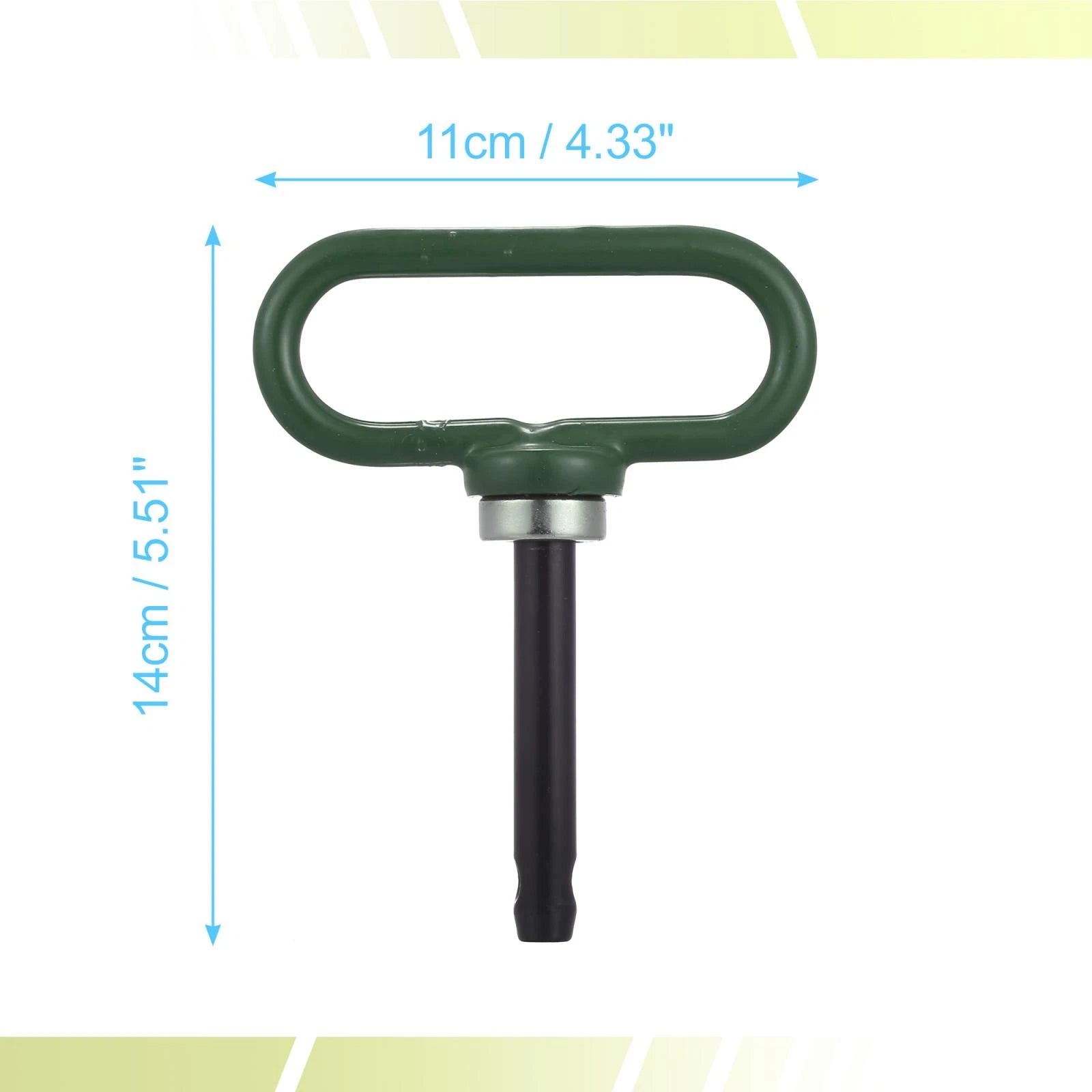 Magnetic Trailer Hitch Pin Clip Replacement for Lawn Mower (5–3.5 in) (2005–2015)