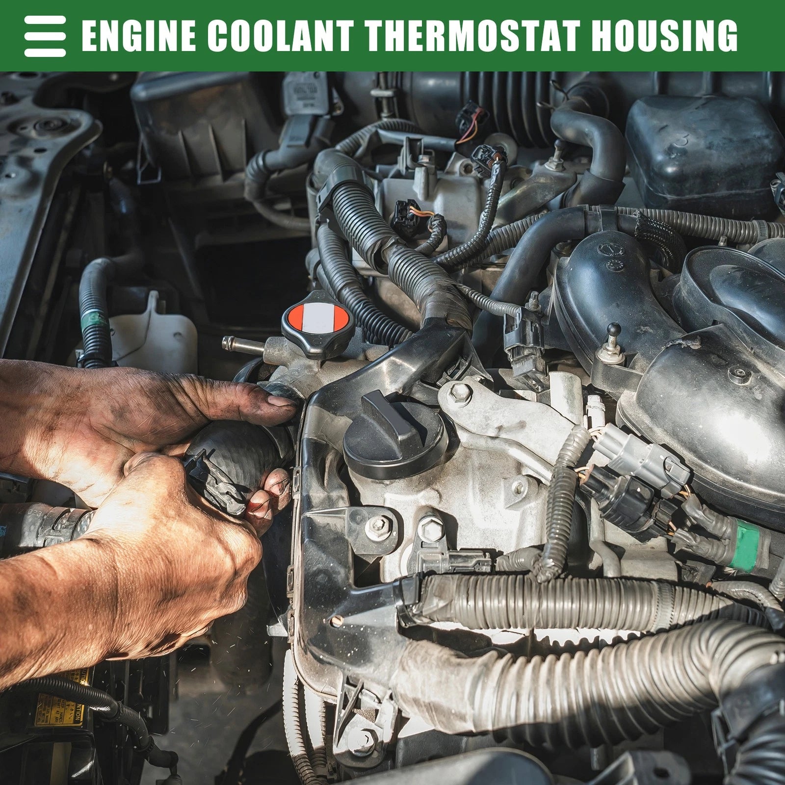 Engine Coolant Thermostat Housing for Toyota C-HR 2018–2019