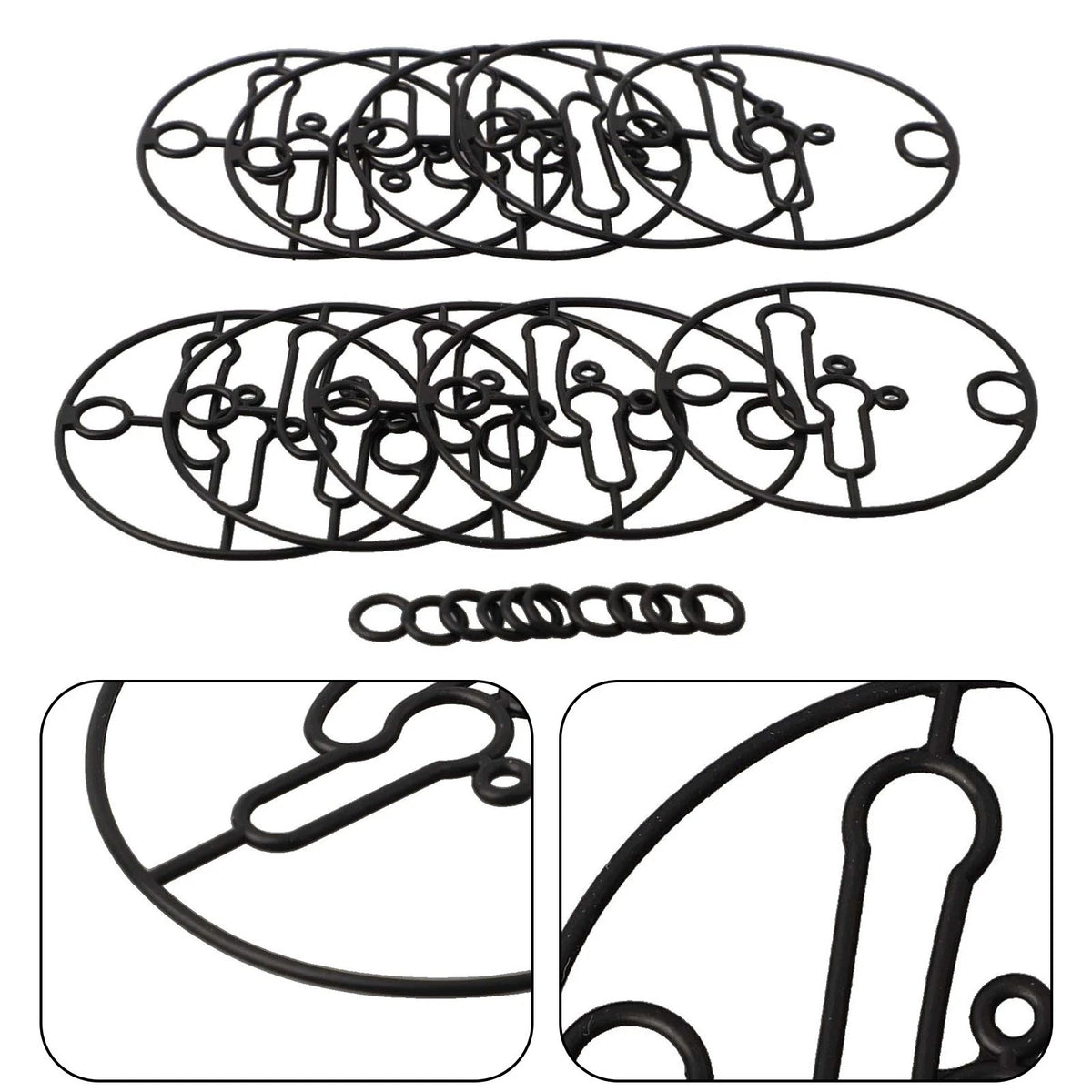 Carburetor Gasket Set for Easy to Install (No Part Numbers Supplied)