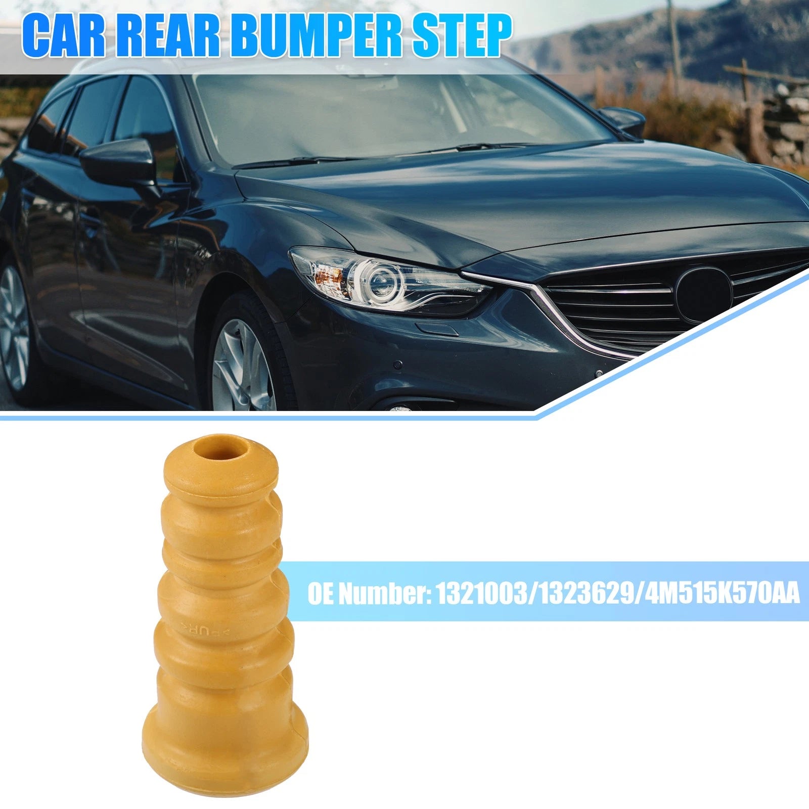 Rear Bumper Step Pad Replacement for Mazda 3 (2009–2012)