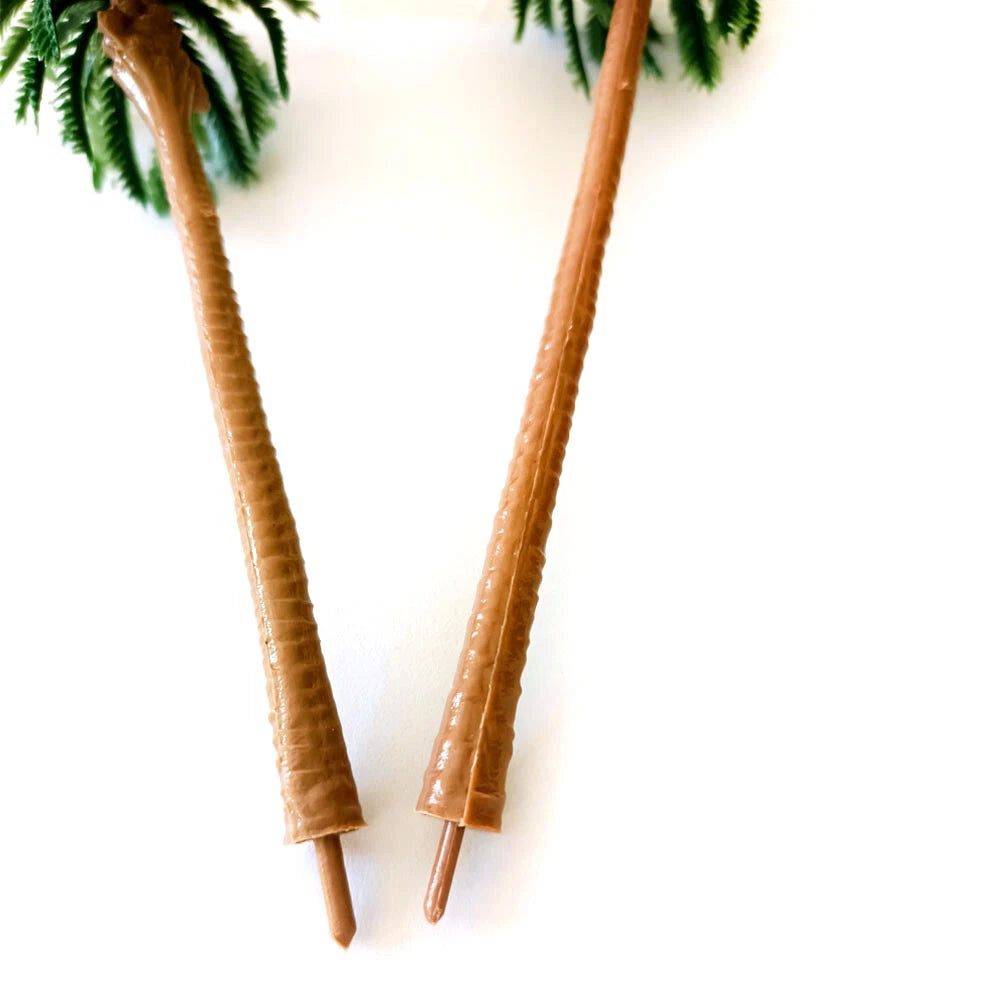10pc Coconut Palm Tree Models for Landscape Garden Scenery