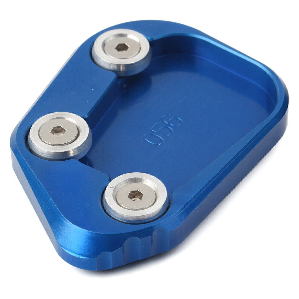 1pc Kickstand Side Stand Enlarger Plate for Honda CBR250RR (2017–2018) Blue