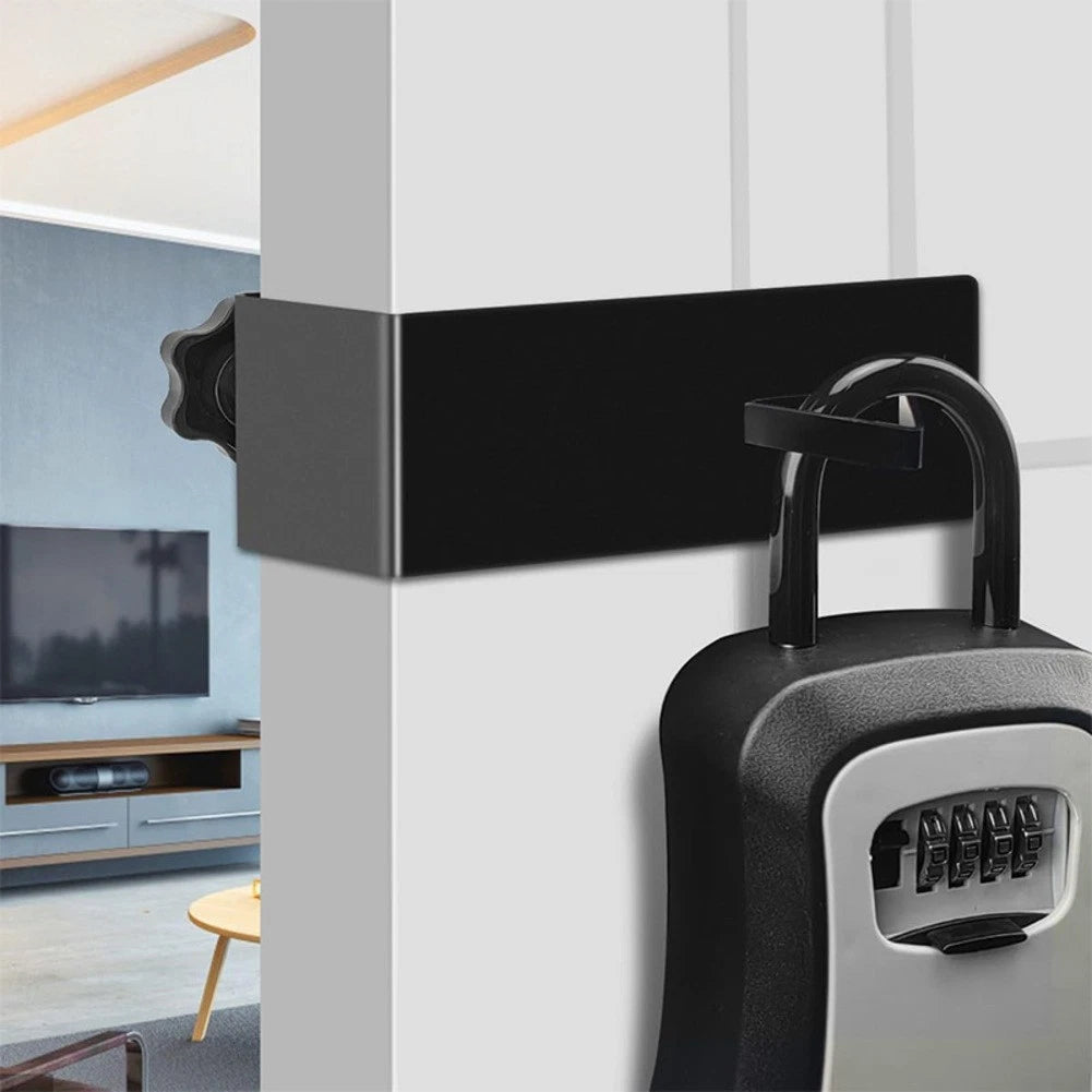Adjustable Lock Box Door Bracket for Various Door Thickness (0.59-2.25 in)