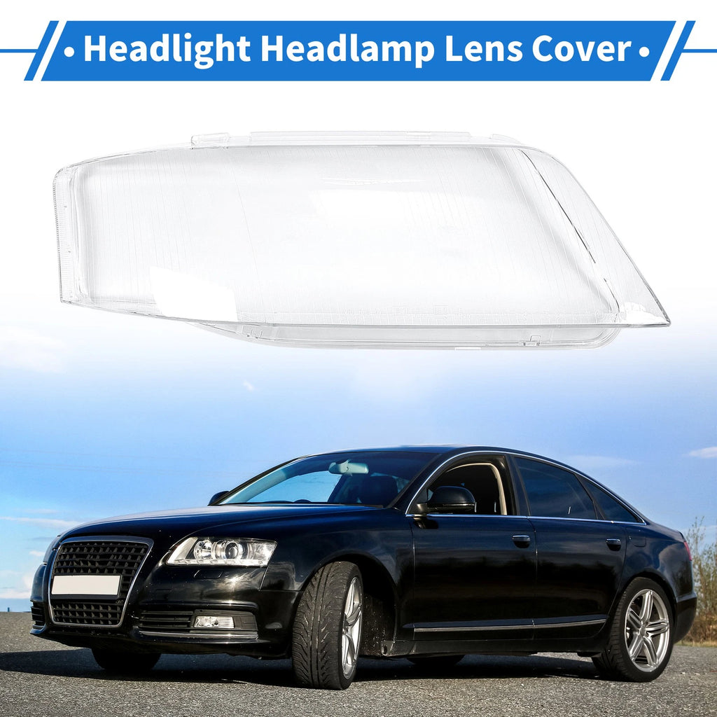 Headlight Lens Cover Front Right Replacement for Audi A6 (1998–2002)