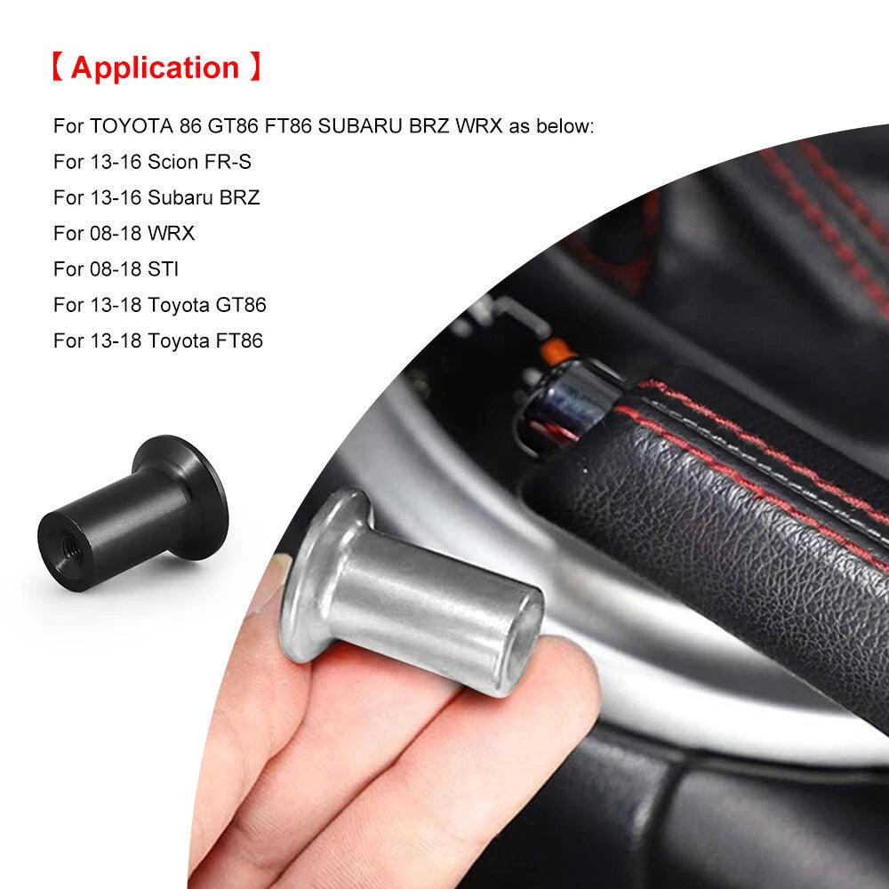 Hand Brake Handle Button Knob for Subaru BRZ Scion FR-S WRX (2013–2018)