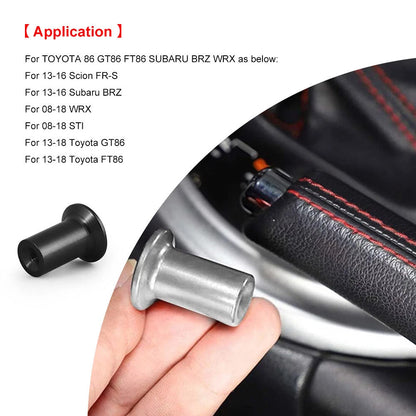 Hand Brake Handle Button Knob for Subaru BRZ Scion FR-S WRX (2013–2018)