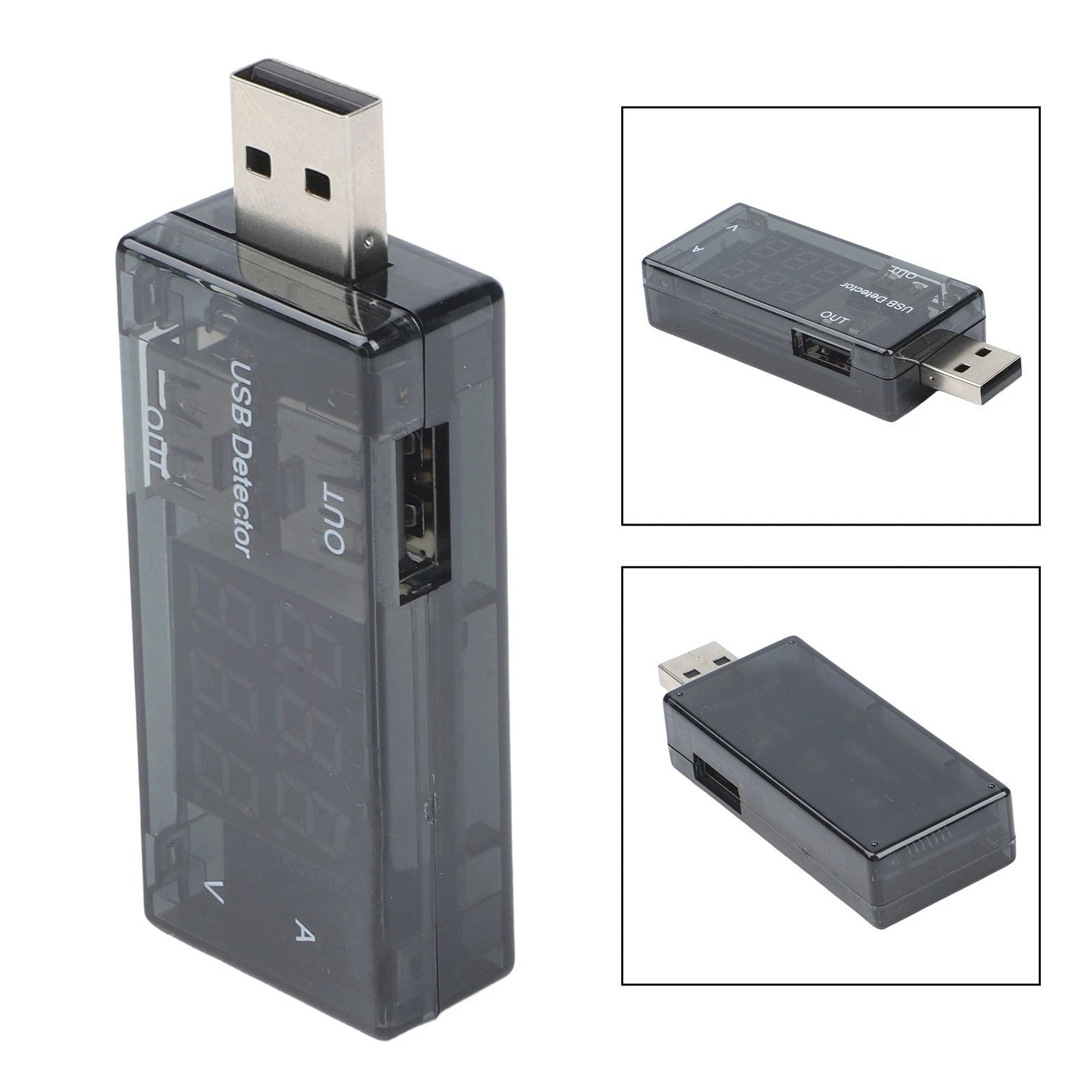 USB Tester with Digital Voltmeter for Charging Devices