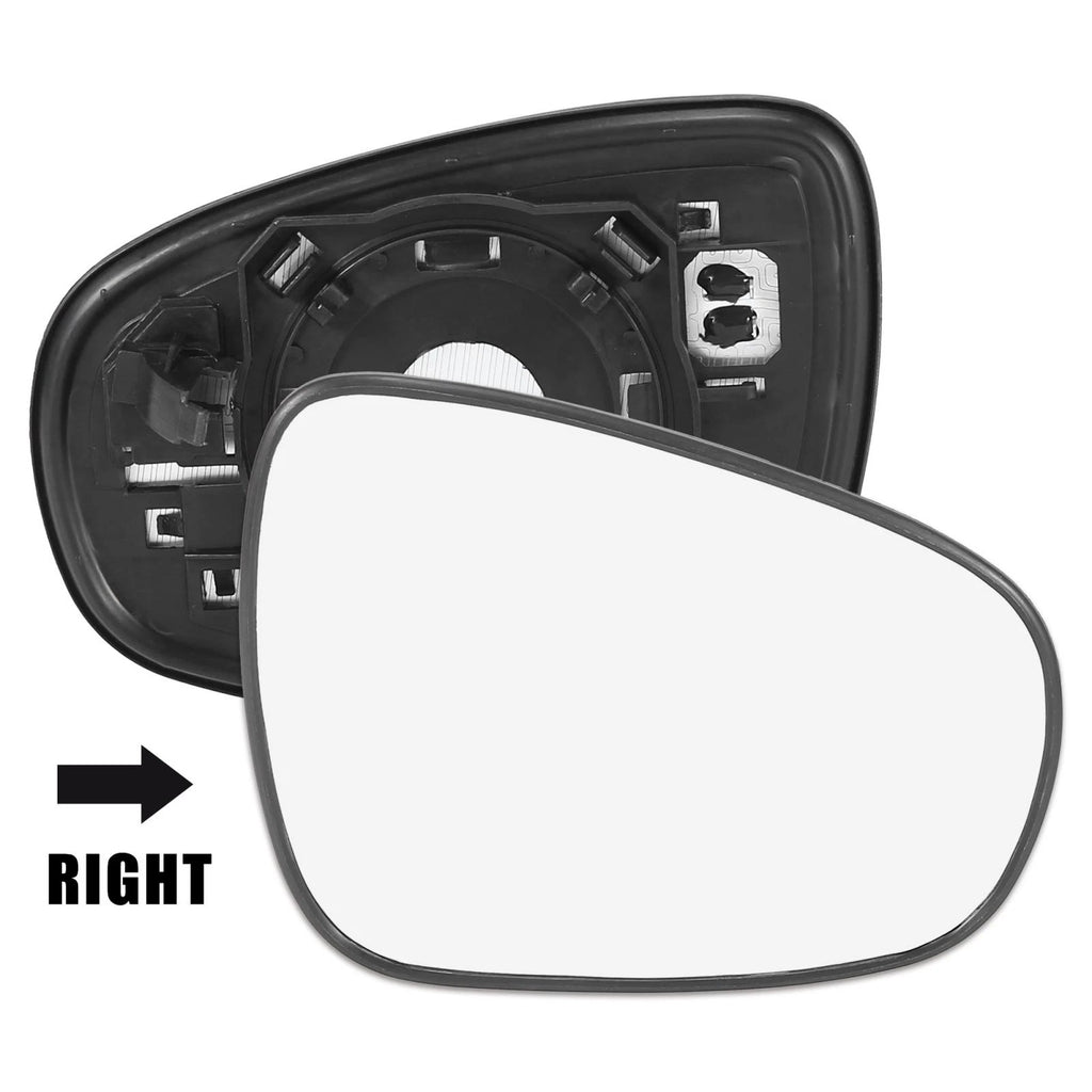 Heated Side Mirror Glass with Backing Passenger Right for Lexus LS460 (2008–2017)
