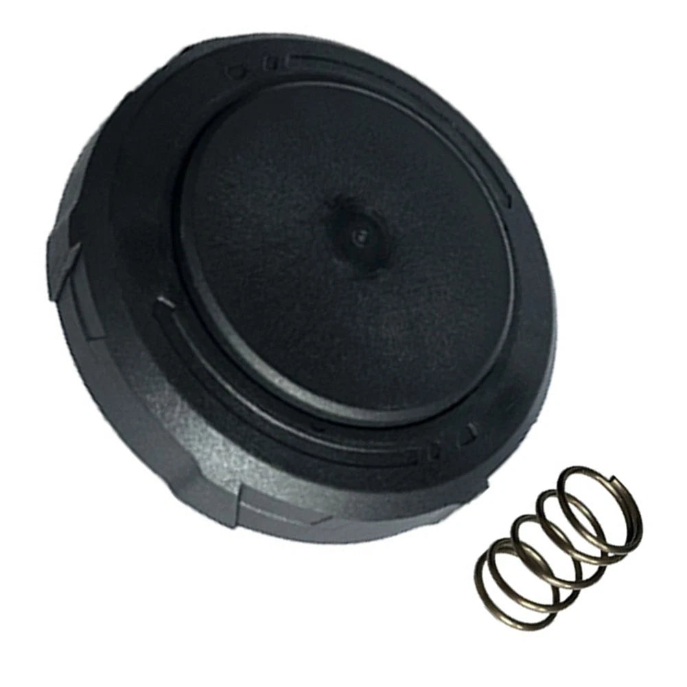 Replacement grass cutting head cover spring and base for outdoor use