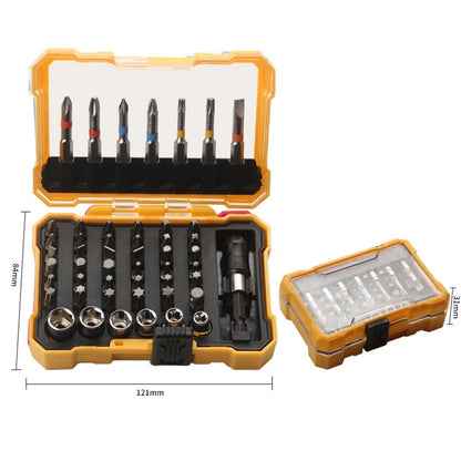 38-Piece Magnetic Ratchet Screwdriver Set for Professional Repair Tool Kit