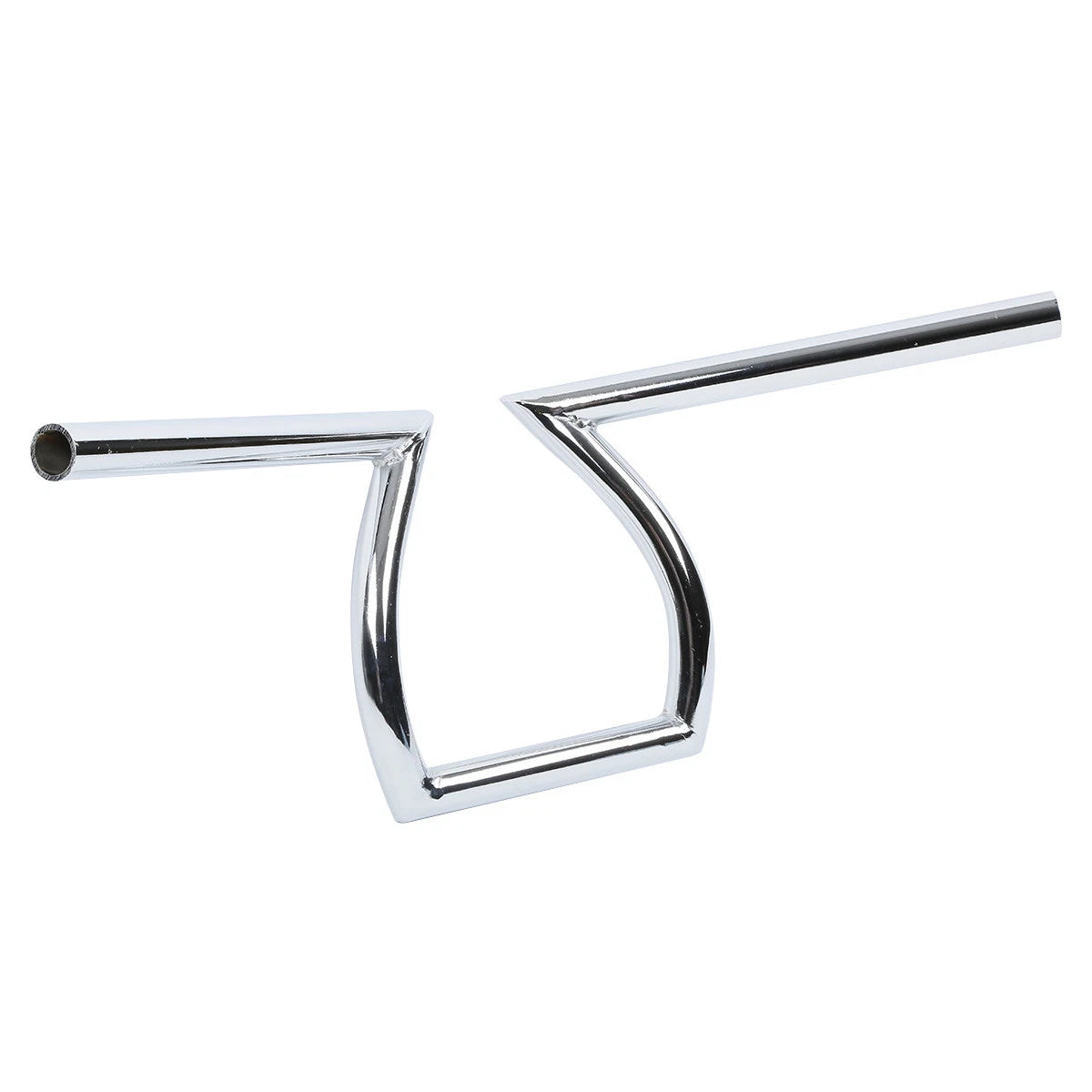 1" Black/Chrome Handlebar for Harley Sportster