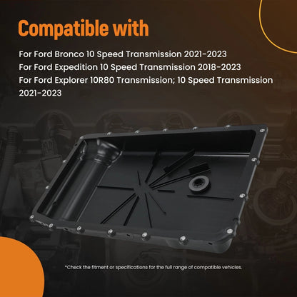 Auto Transmission Oil Pan for Ford Bronco 10 Speed (2021–2023) HL3Z7A194B