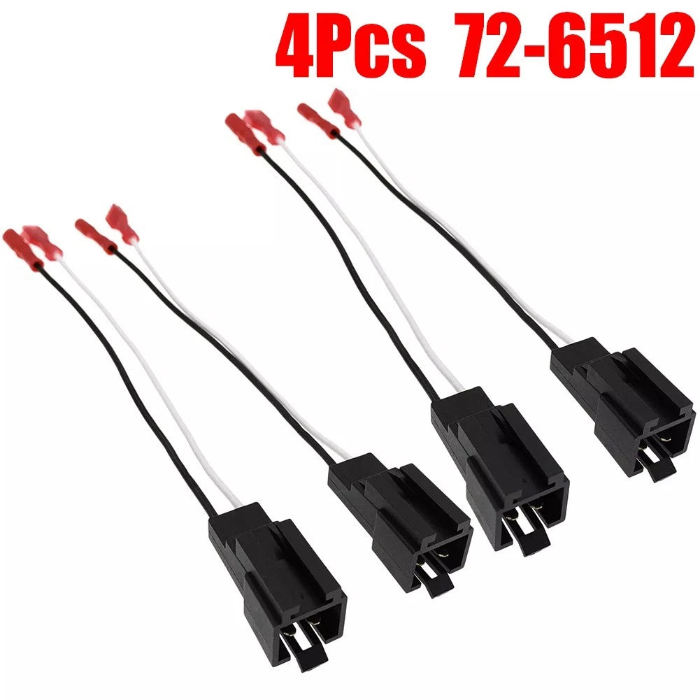 4Pcs Car Speaker Harness Set for Chrysler Models