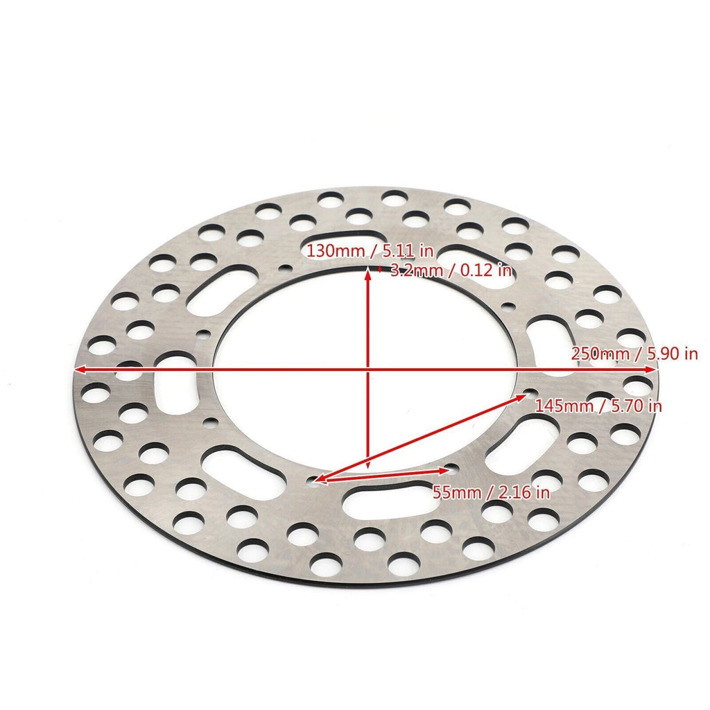 Front Disc Brake Rotor for Kawasaki KX 125 500 KDX200 (1980–2006) 41080-1239 41080-1147 T9