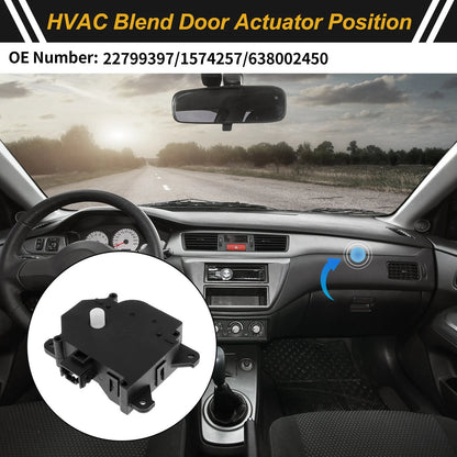 HVAC Heater Blend Door Actuator for Cadillac CTS (2014–2015) No. 22799397