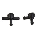 Set of 2 Front Windscreen Washer Headlight Check Valve Hose for Various