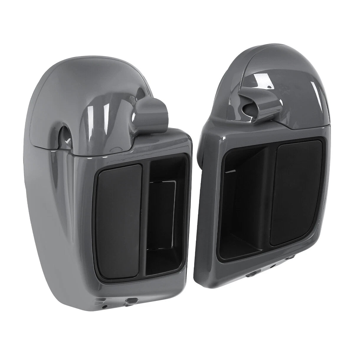 Lower Vented Fairing Speaker Pod for CVO Street Road Glide (2018) Gunship Gray