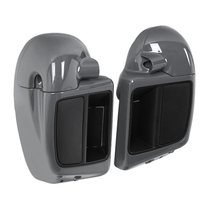 Lower Vented Fairing Speaker Pod for CVO Street Road Glide (2018) Gunship Gray
