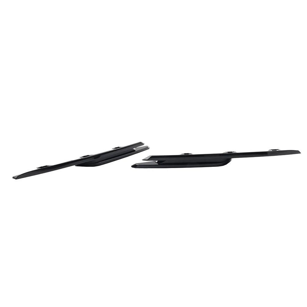Glossy Black Front Bumper Fog Light Trim for BMW 320i 328d 328i 335i (2012–2015)